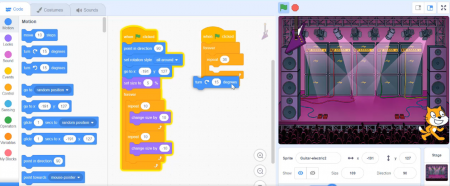 Learn Block Coding with Scratch Course Age 8+