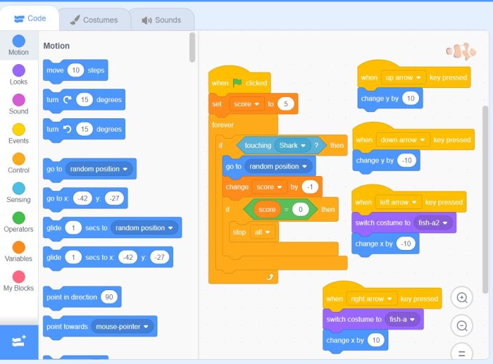 Scratch Block Coding