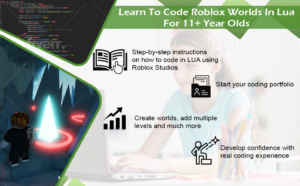 learn to code in Lua with Roblox Studios