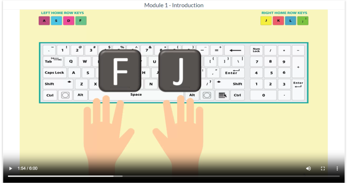 Keyboarding Space Mission