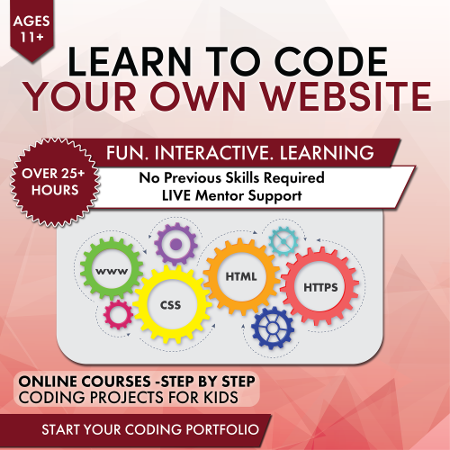 learn to code websites html css for kids
