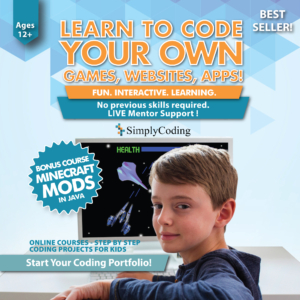 learn to code games websites mods apps